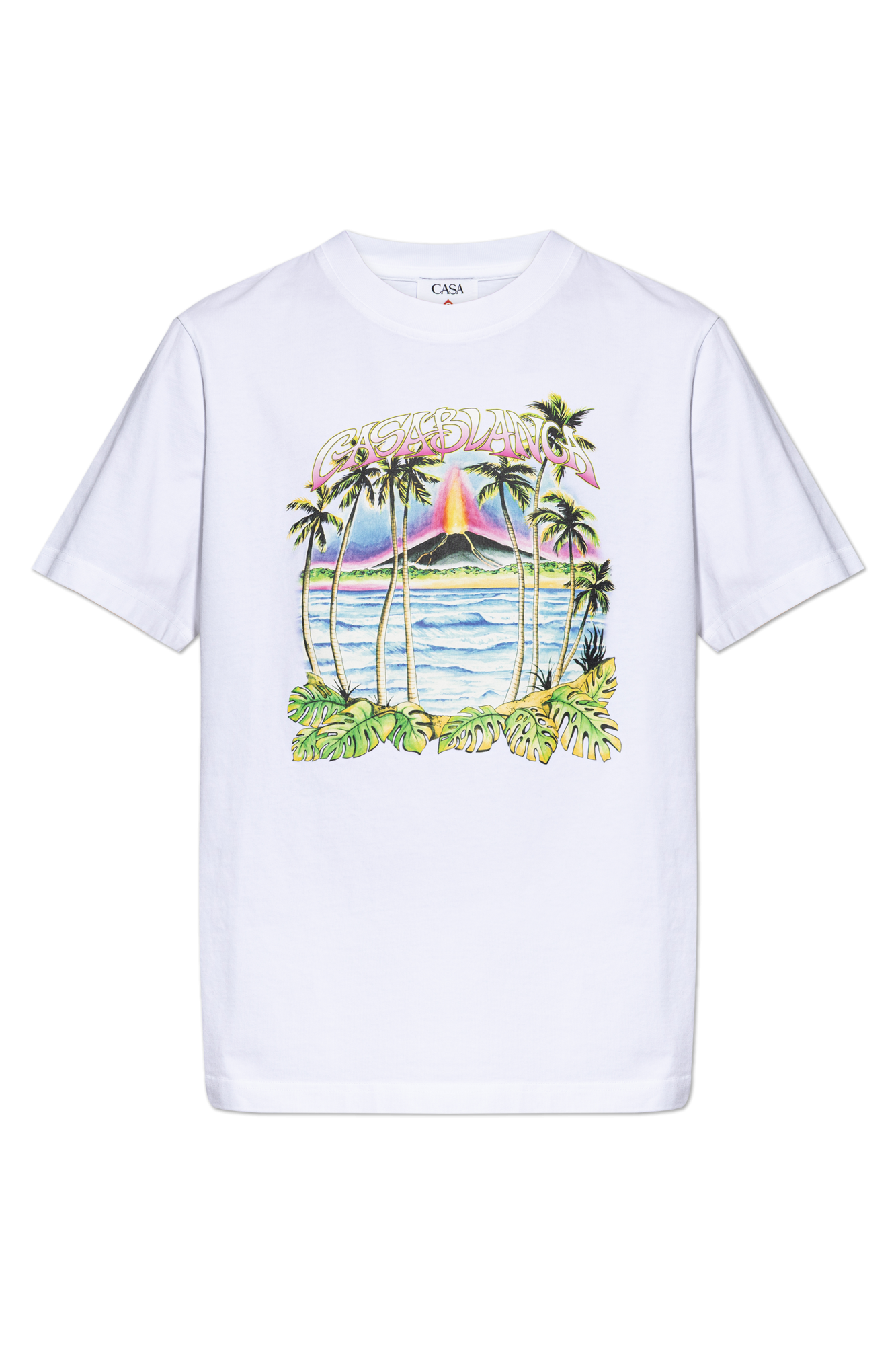 Casablanca T-shirt with print | Men's | Vitkac
